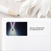 Locket Aangepaste Retouradreslabels Etiket (Insitu)