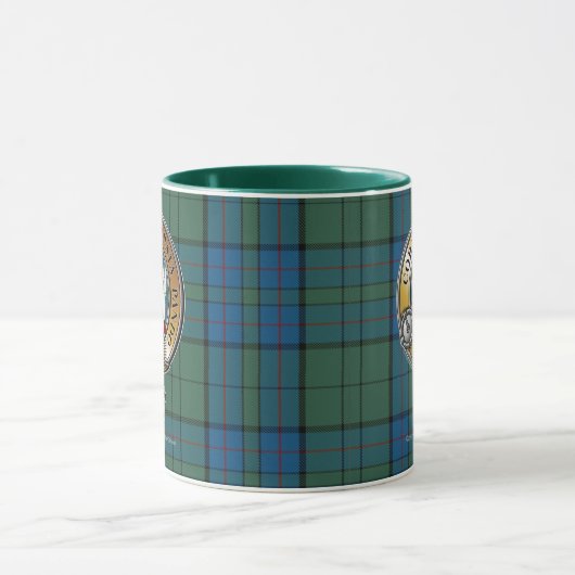 Lockhart Tartan & Badge Mok (Midden)
