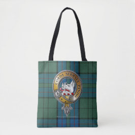 Lockhart Tartan & Badge Tote Bag