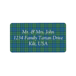 Lockhart Tartan Label