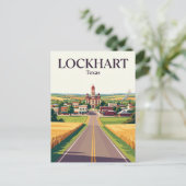 Lockhart USA Briefkaart (Staand voorkant)