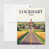 Lockhart USA Briefkaart (Voorkant / Achterkant)