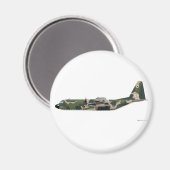 Lockheed C-130 Hercules Vietnam Magneet (Voorkant / Achterkant)