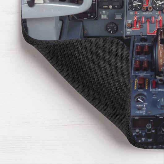 Lockheed Jetstar II-instrumentenpaneel en -cockpit Muismat (Hoek)