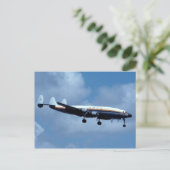 Lockheed L-1049 Super Constellation AMSA Briefkaart (Staand voorkant)