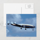 Lockheed L-1049 Super Constellation AMSA Briefkaart (Voorkant / Achterkant)