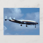 Lockheed L-1049 Super Constellation AMSA Briefkaart (Voorkant)