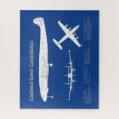 Lockheed L-1049 Super Constellation - Plannen ABD Legpuzzel (Verticaal)
