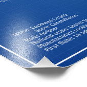 Lockheed L-1049 Super Constellation - Plannen AD Foto Afdruk (Hoek)