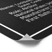 Lockheed L-1049 Super Constellation - Plans PD Poster (Hoek)