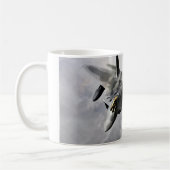 "Lockheed Martin F-22 Raptor"mug Koffiemok (Links)