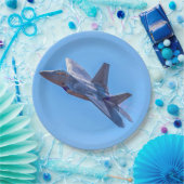 Lockheed Martin F-22A Raptor Papieren Bordje (Feest)