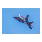 Lockheed Martin F-22A Raptor Perfect Poster (Voorkant)