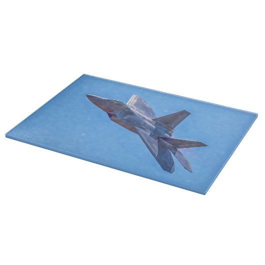 Lockheed Martin F-22A Raptor Snijplank (Hoek)