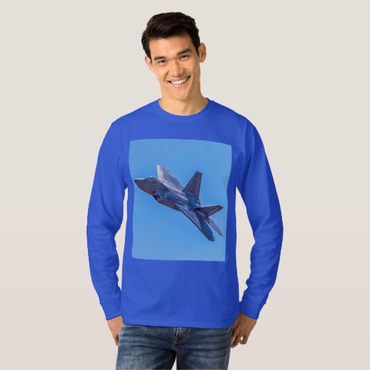 Lockheed Martin F-22A Raptor T-shirt (Voorkant volledig)