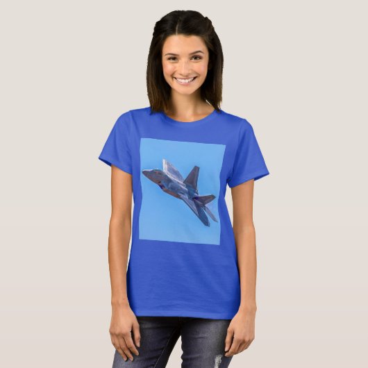 Lockheed Martin F-22A Raptor T-shirt (Voorkant volledig)