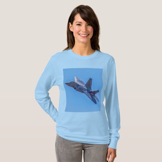 Lockheed Martin F-22A Raptor T-shirt (Voorkant volledig)