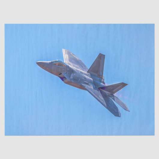 Lockheed Martin F-22A Raptor Tissuepapier (Voorkant)