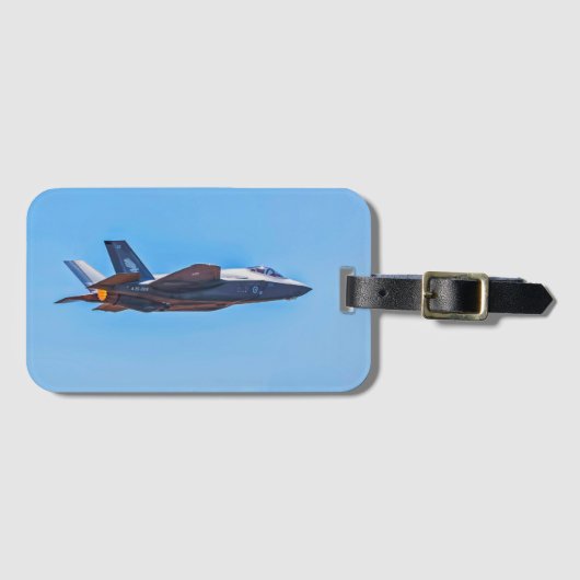 Lockheed Martin F-35A Lightning II Bagagelabel (Voorkant (horizontaal))