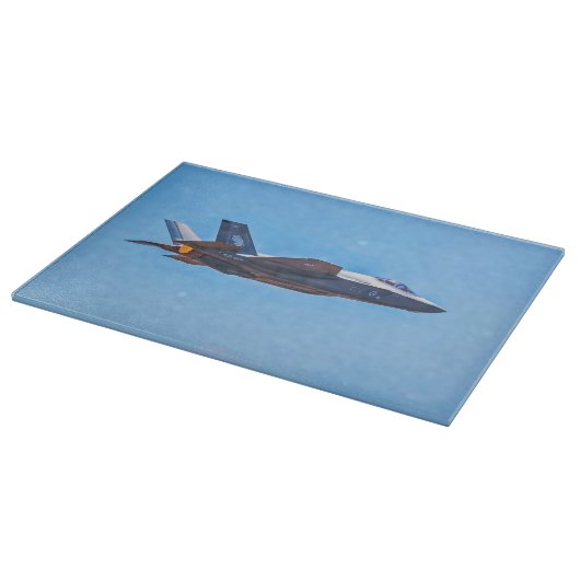 Lockheed Martin F-35A Lightning II Cutting Board Snijplank (Hoek)