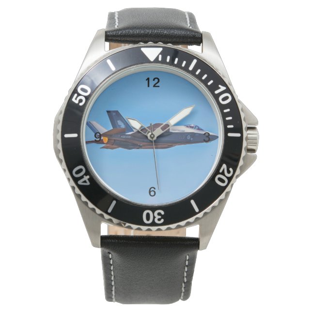 Lockheed Martin F-35A Lightning II Horloge (Voorkant)
