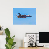 Lockheed Martin F-35A Lightning II Poster (Thuiskantoor)