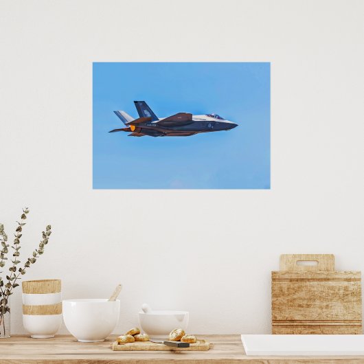Lockheed Martin F-35A Lightning II Poster (Keuken)