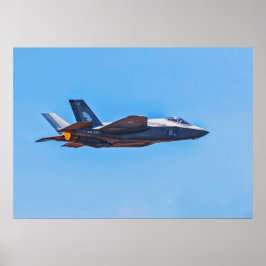 Lockheed Martin F-35A Lightning II Poster