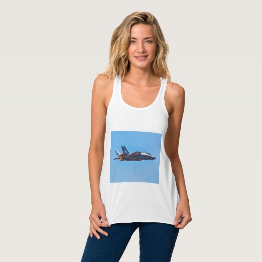 Lockheed Martin F-35A Lightning II Tanktop (Volledige Voorkant)