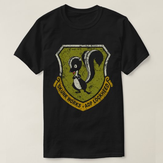 Lockheed Martin Skunk Works  Logo 77 T-shirt (Design voorkant)