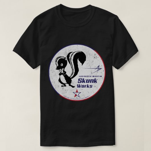 Lockheed Martin Skunk Works USAF T-shirt (Design voorkant)