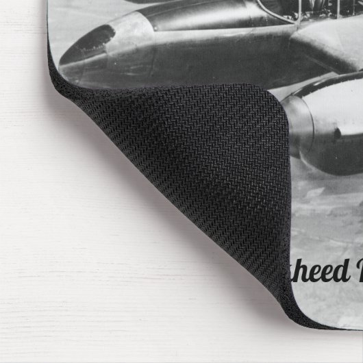 Lockheed P-38 Lightning aircraft fotograaf Muismat (Hoek)