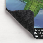 Lockheed P-38G Lightning-vliegtuig Muismat (Hoek)