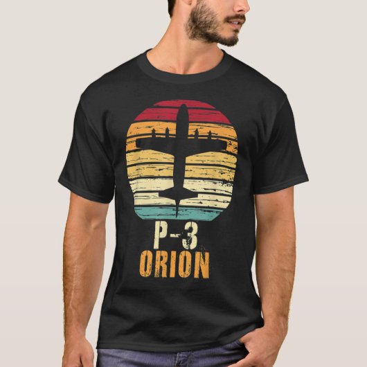  Lockheed P-3 Orion Aviation T-shirt (Voorkant)