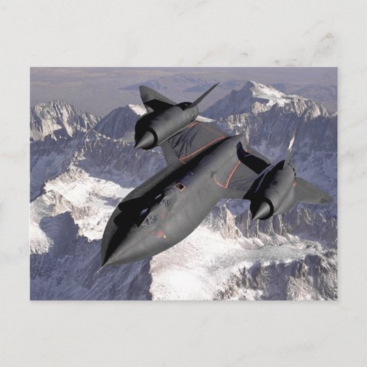 Lockheed SR-71 Blackbird - Briefkaart (Voorkant)