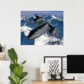 Lockheed SR-71 Blackbird Poster (Thuiskantoor)