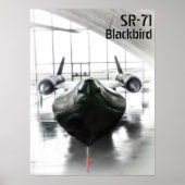 Lockheed SR-71 Blackbird Poster (Voorkant)