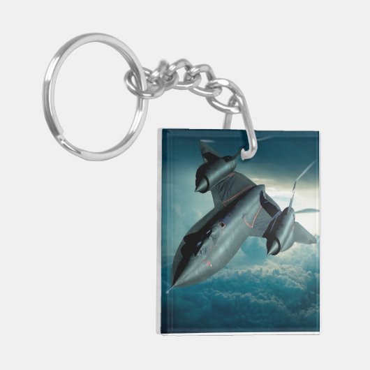 Lockheed SR-71 Blackbird Sleutelhanger (Voorkant Links)