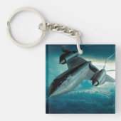 Lockheed SR-71 Blackbird Sleutelhanger (Voorkant)