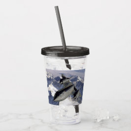 Lockheed SR-71B Blackbird Acryl Drinkbeker
