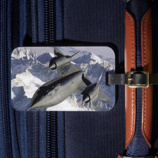 Lockheed SR-71B Blackbird Bagagelabel (Voorkant Insitu 4)