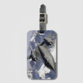 Lockheed SR-71B Blackbird Bagagelabel (Voorkant (verticaal))