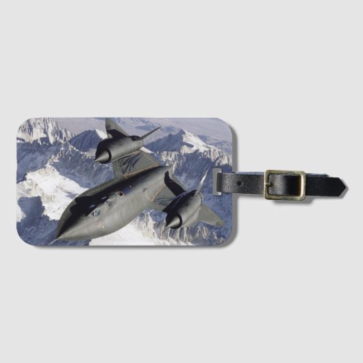 Lockheed SR-71B Blackbird Bagagelabel (Voorkant (horizontaal))