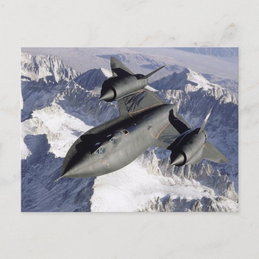 Lockheed SR-71B Blackbird Briefkaart (Voorkant)