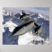 Lockheed SR-71B Blackbird Poster (Voorkant)