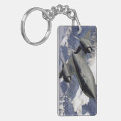 Lockheed SR-71B Blackbird Sleutelhanger (Voorkant Links)