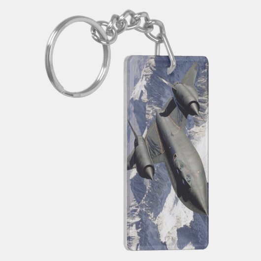Lockheed SR-71B Blackbird Sleutelhanger (Voorkant Links)