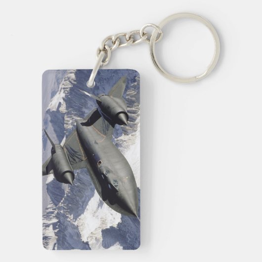 Lockheed SR-71B Blackbird Sleutelhanger (achterkant)