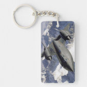 Lockheed SR-71B Blackbird Sleutelhanger (Voorkant)