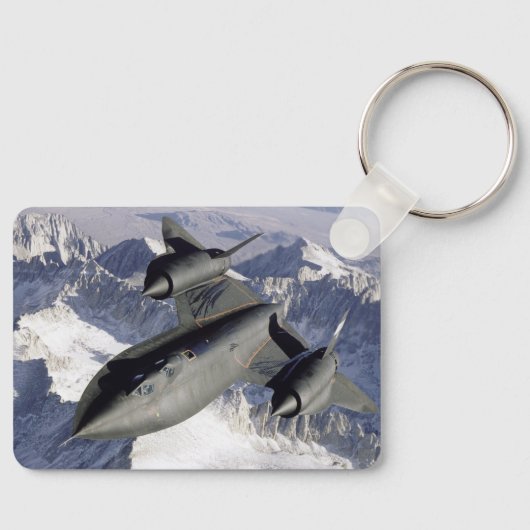 Lockheed SR-71B Blackbird Sleutelhanger (Voorkant)